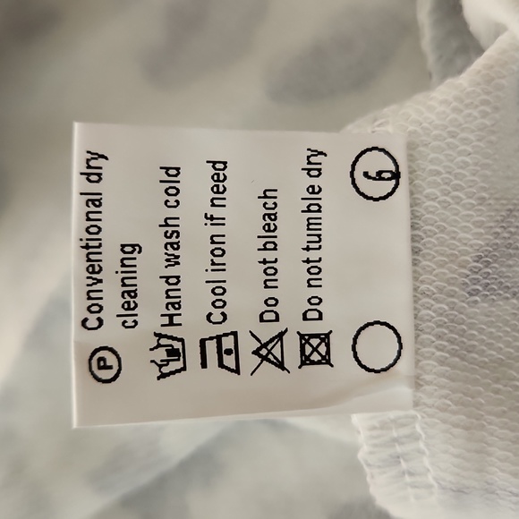 Tie-dye animal print slashed cut shoulder long sleeve shirt tee W-664 - Picture 7 of 7